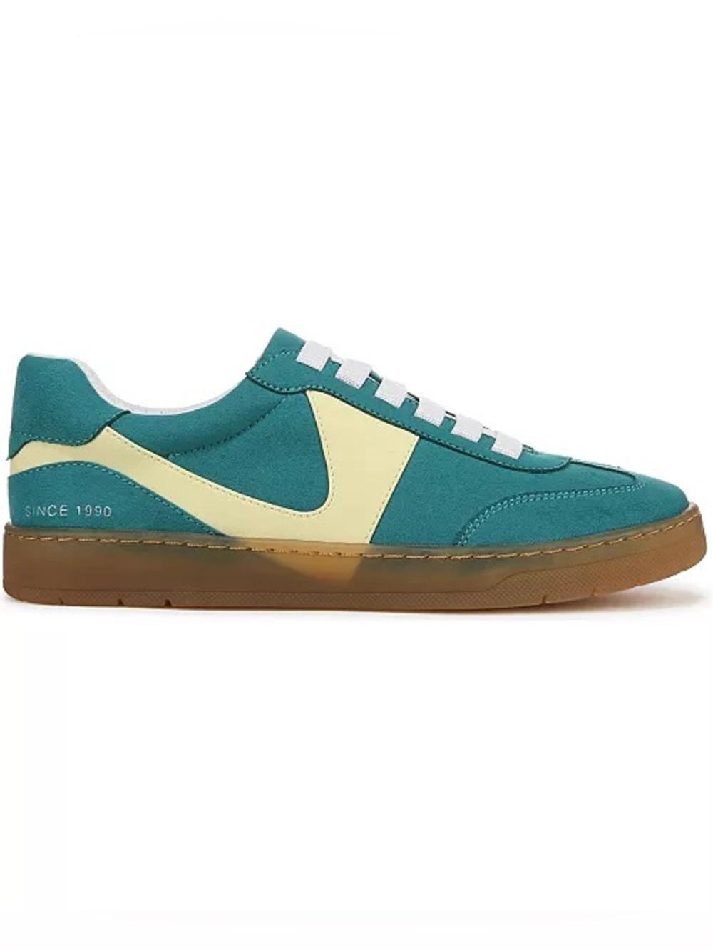 Franco Sarto Teal Suede ponti sneakers NWT - Picture 2 of 6
